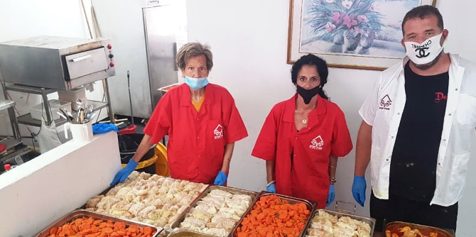 Meir Panim's food distribution during the coronavirus crisis